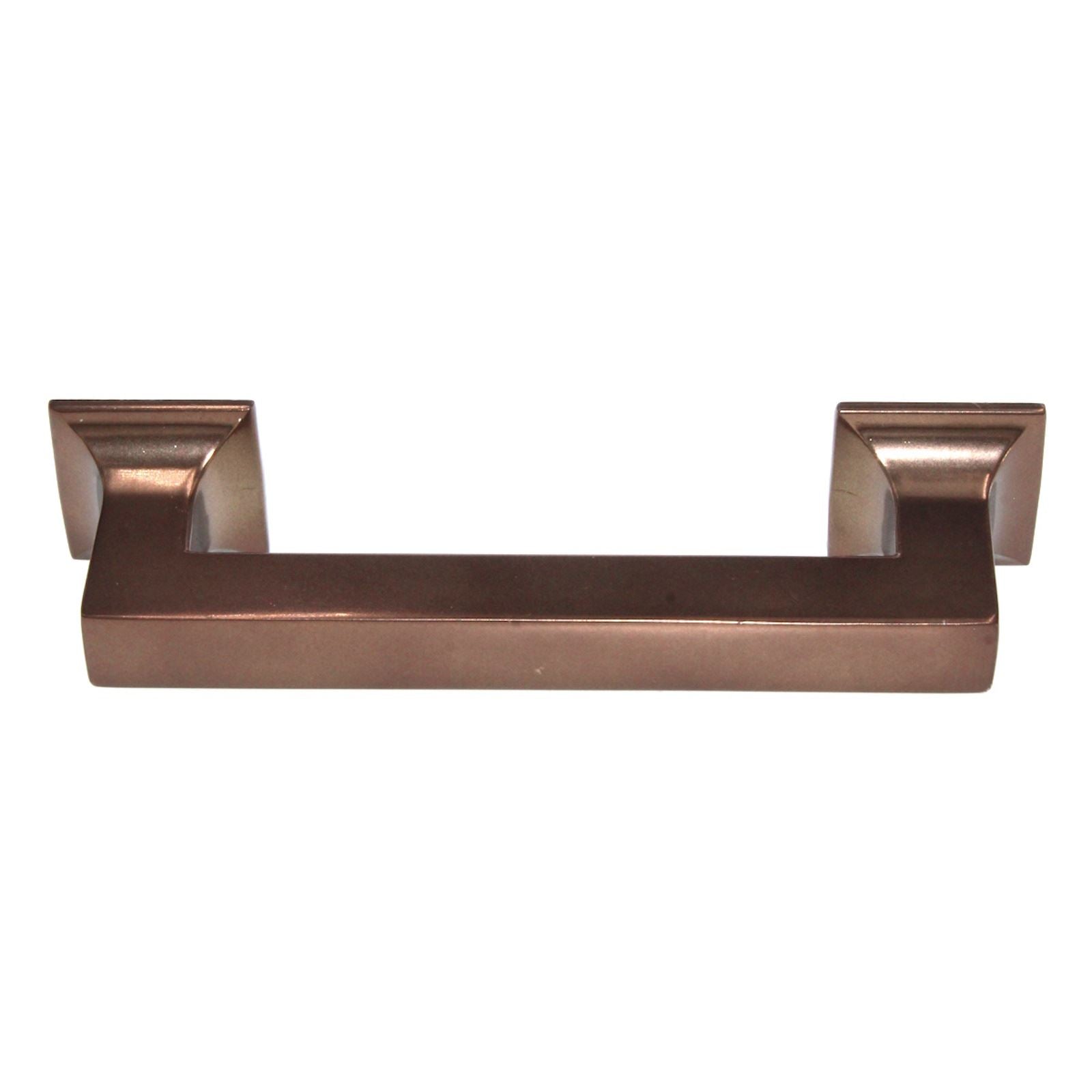 Hickory Hardware Studio 3 3/4" (96mm) Ctr Square Pull Veneti Bronze P3011-VBZ