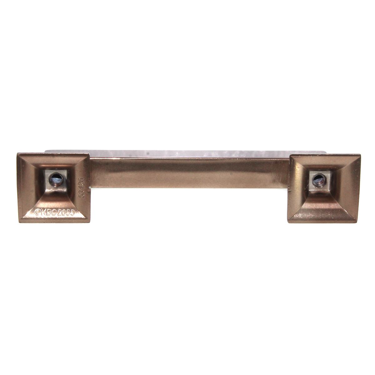 Hickory Hardware Studio 3 3/4" (96mm) Ctr Square Pull Veneti Bronze P3011-VBZ