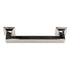 Hickory Hardware Studio 5" (128mm) Ctr Square Bar Pull Polished Nickel P3012-14