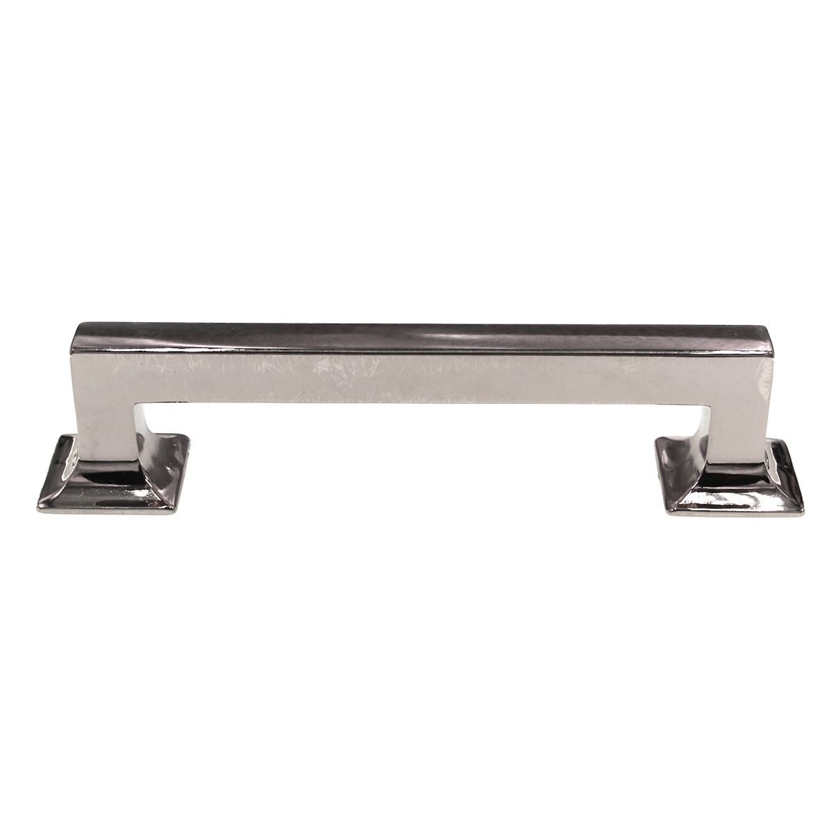 Hickory Hardware Studio 5" (128mm) Ctr Square Bar Pull Polished Nickel P3012-14