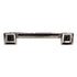 Hickory Hardware Studio 5" (128mm) Ctr Square Bar Pull Polished Nickel P3012-14