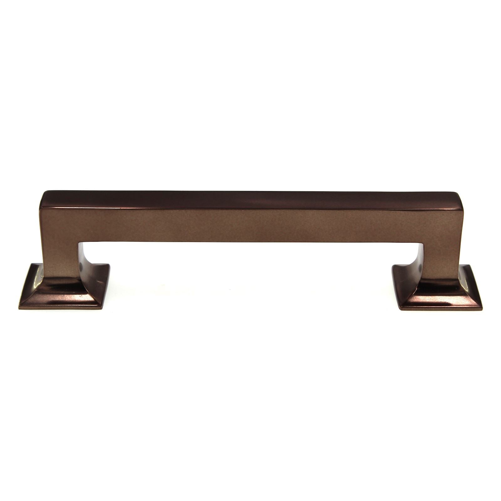 Hickory Hardware Studio 5" (128mm) Ctr Square Bar Pull Veneti Bronze P3012-VBZ