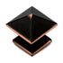 Belwith Keeler Studio 1" Oil-Rubbed Bronze Square Pyramid Cabinet Knob P3014-OBH