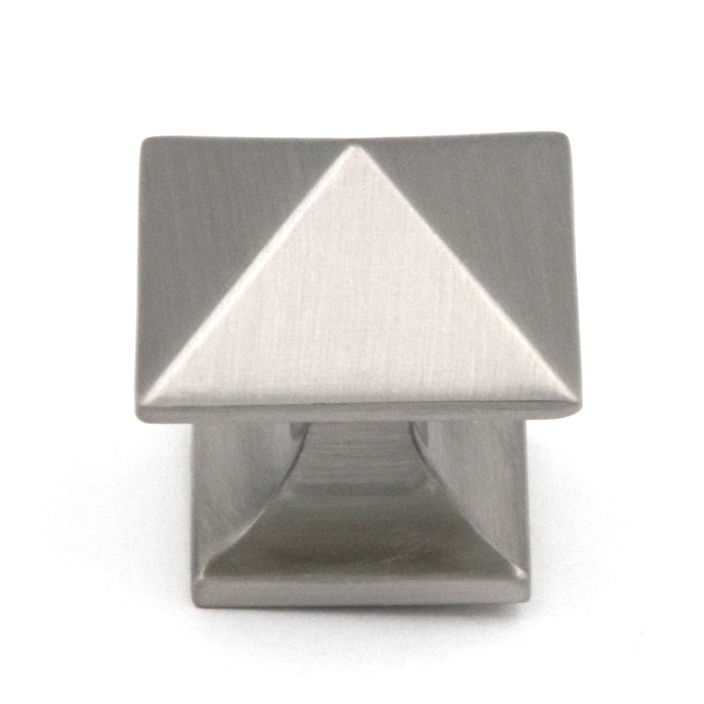 Belwith Keeler Studio 1" Satin Nickel Cube Cabinet Knob P3014-SN