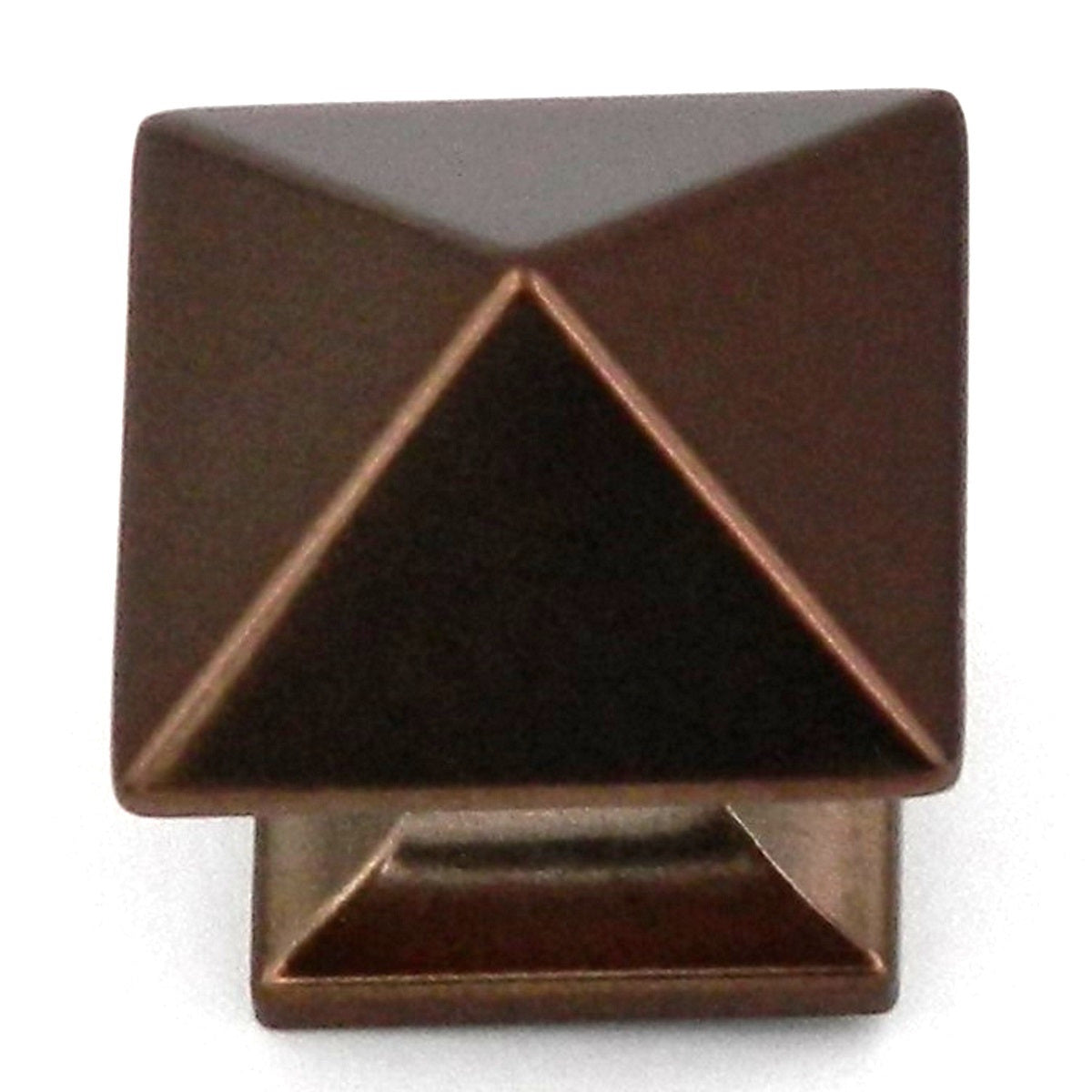 Belwith Keeler Studio 1" Venetian Bronze Cube Cabinet Knob P3014-VBZ