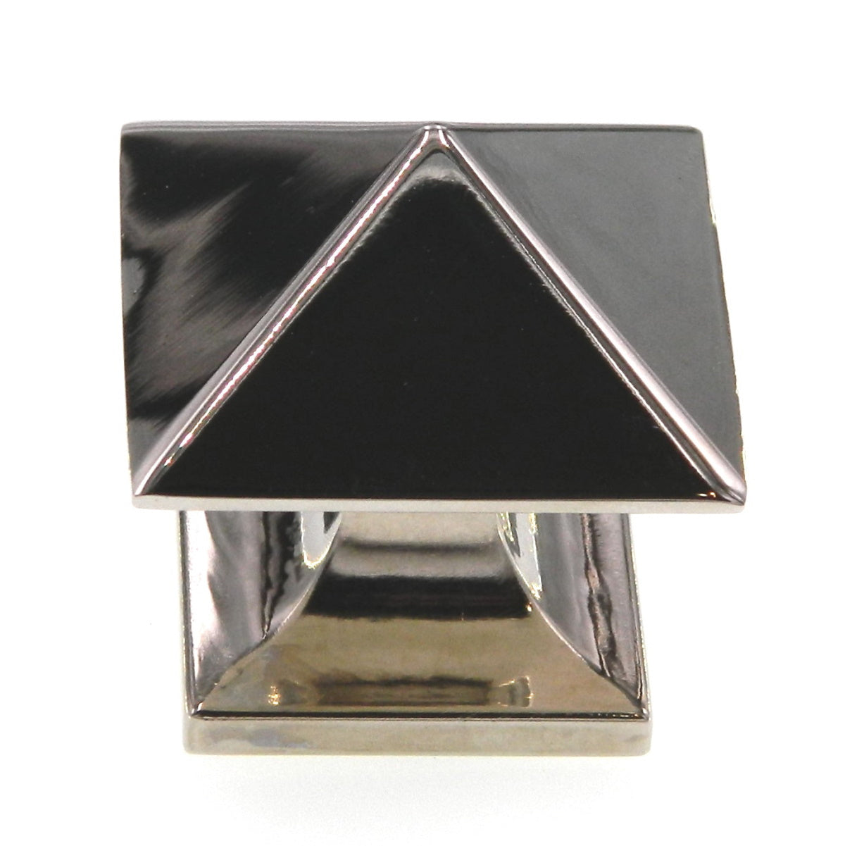 Hickory Hardware Studio Bright Nickel 1 1/4" Rectangle Cabinet Knob 