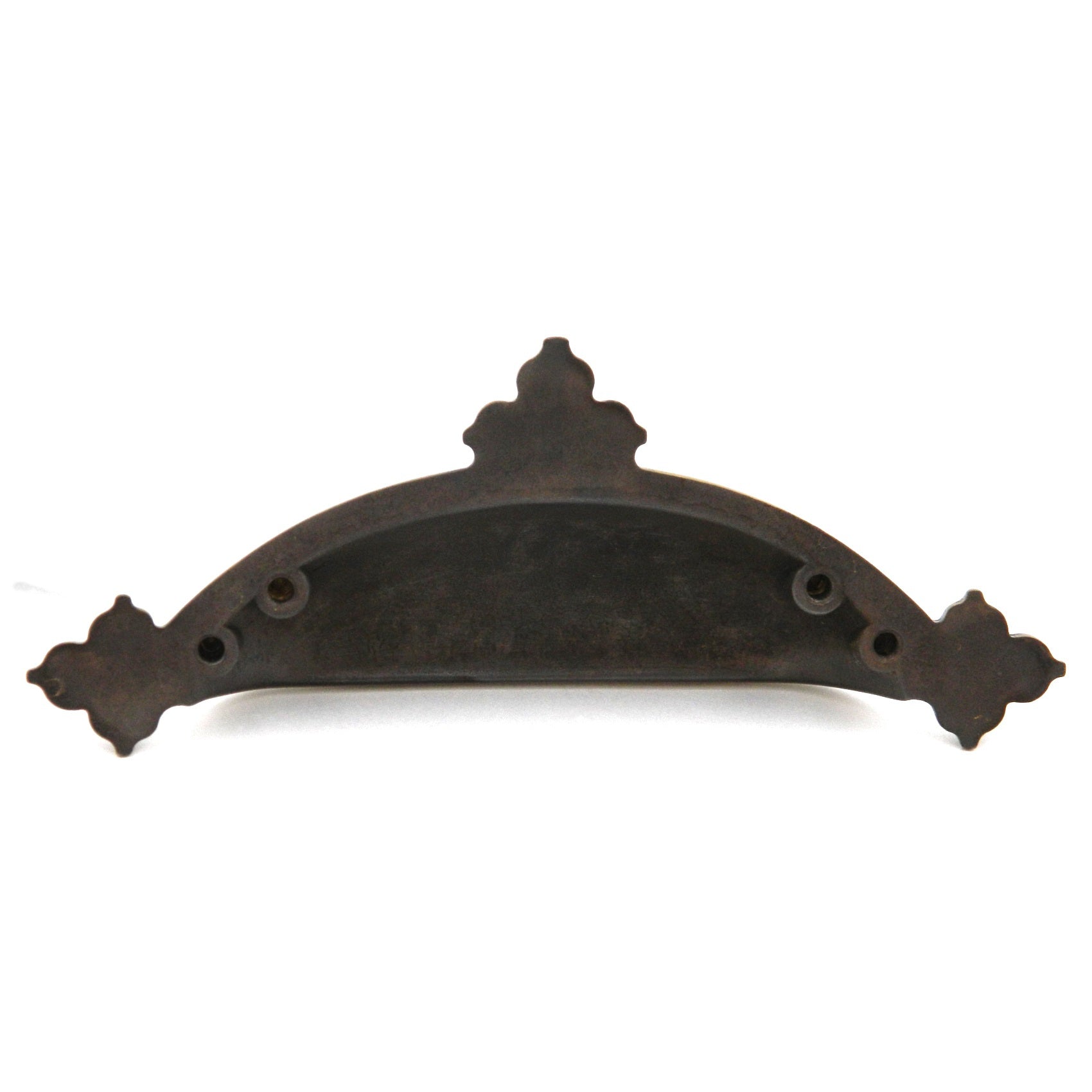 Keeler Spanish Gothic P3023-07 Dark Antique Copper 3", 3 3/4" (96mm)cc Solid Brass Cup Pull