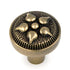 10 Pack Belwith Keeler Spanish Gothic 1" Sherwood Antique Brass Solid Brass Cabinet Knob P3025-07