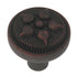 10 Pack Belwith Keeler Spanish Gothic 1" Dark Antique Copper Solid Brass Cabinet Knob P3025-DAC