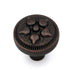 Belwith Belwith Keeler Spanish Gothic 1" Dark Antique Copper Solid Brass Cabinet Knob P3025-DAC