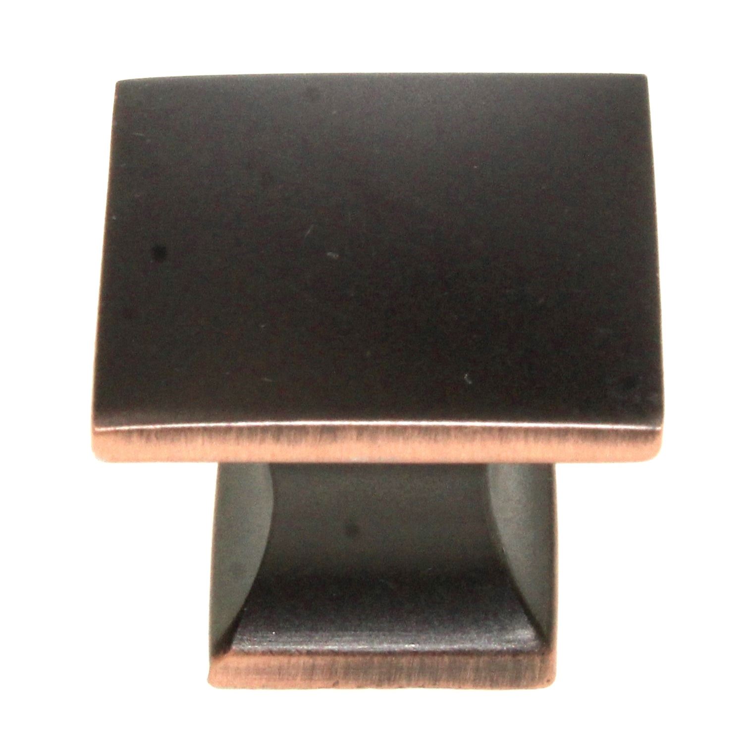 Hickory Hardware Studio 1 1/4" Square Cabinet Knob Oil-Rubbed Bronze P3028-OBH