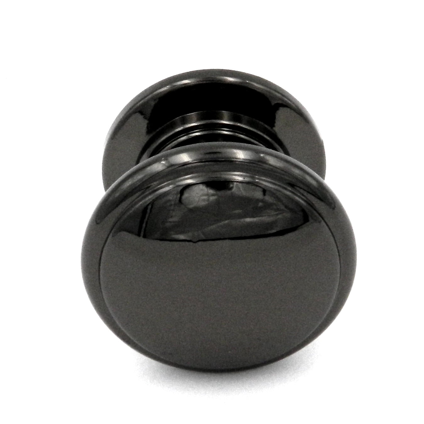 10 Pack Hickory Hardware Williamsburg P3053-BLN Black Nickel 1 1/4" Cabinet Knob