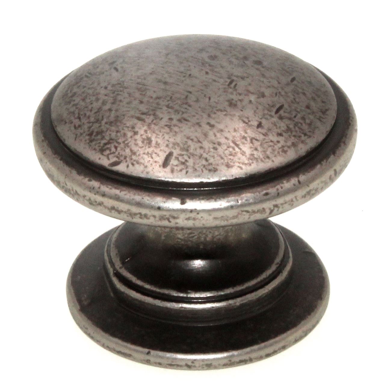 Hickory Hardware Williamsburg 1 1/4" Cabinet Knob Black Nickel Vibed P3053-BNV