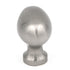 Hickory Hardware Williamsburg 1 1/4" Satin Nickel Oval Smooth Cabinet Knob P3054-15