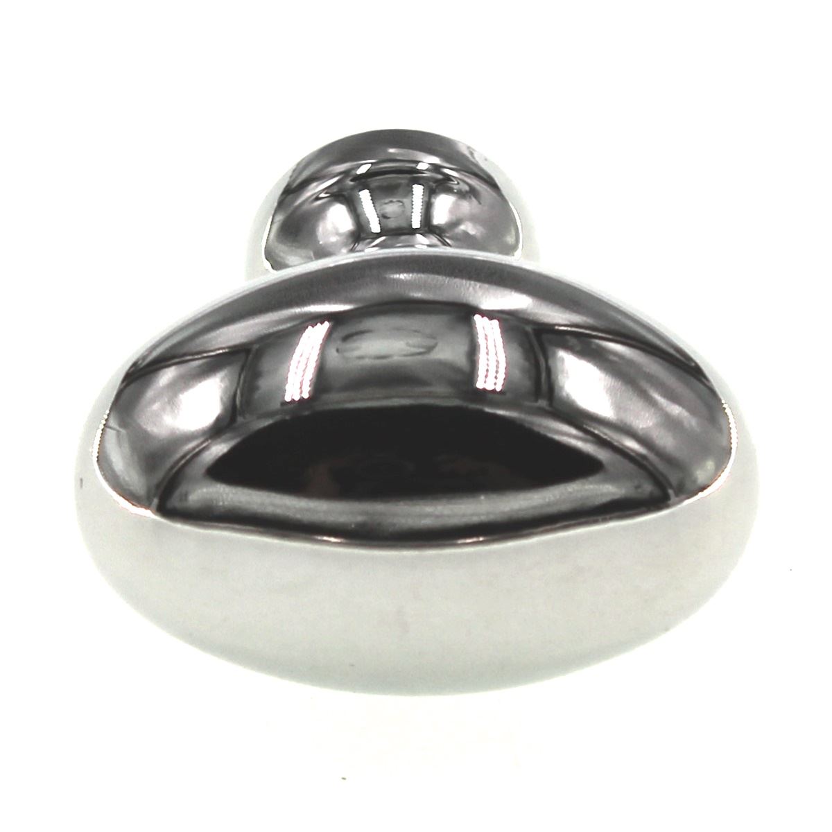 Hickory Hardware Williamsburg 1 1/4" Oval Cabinet Knob Chrome P3054-CH