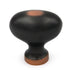 Hickory Hardware Williamsburg Oil Rubbed Bronze Highlighted Oval Smooth 1 1/4" Cabinet Knob P3054-OBH