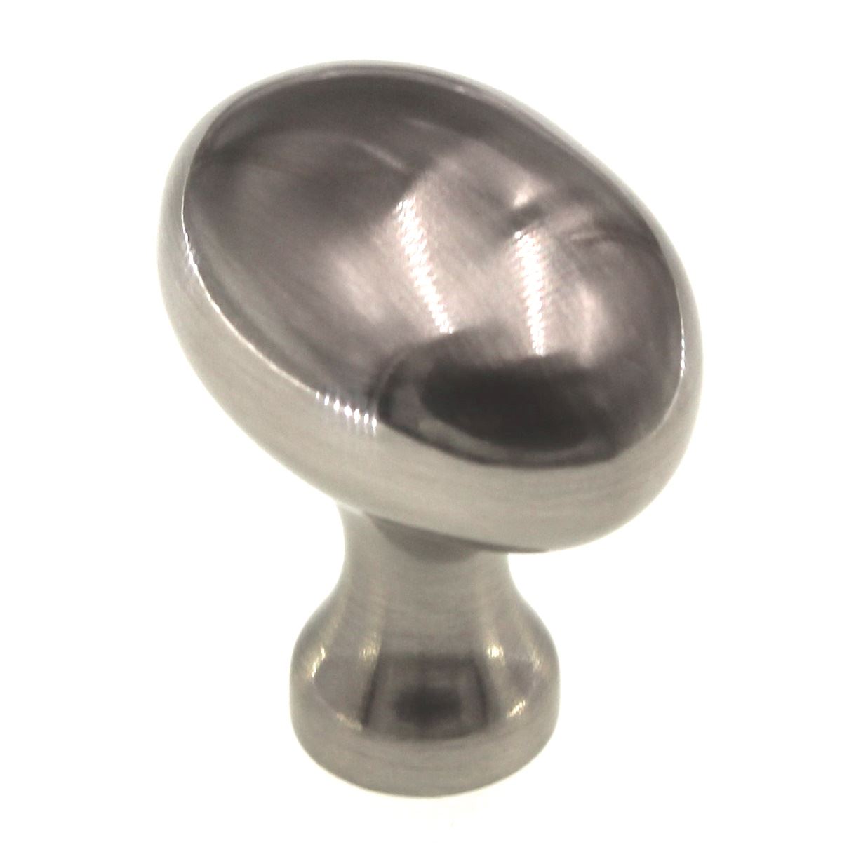 Hickory Hardware Williamsburg 1 3/8" Oval Cabinet Knob Satin Nickel P3058-SN