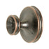 Hickory Hardware Mountain Lodge Antique Copper 1 3/8" Hammered Knob P3061-DAC