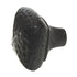 Hickory Hardware Mountain Lodge Black Iron 1 1/4" Hammered Cabinet Knob P3062-BI