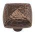 Hickory Hardware Mountain Lodge Dark Antique Copper Square Pyramid 1 1/4" Cabinet Knob P3062-DAC