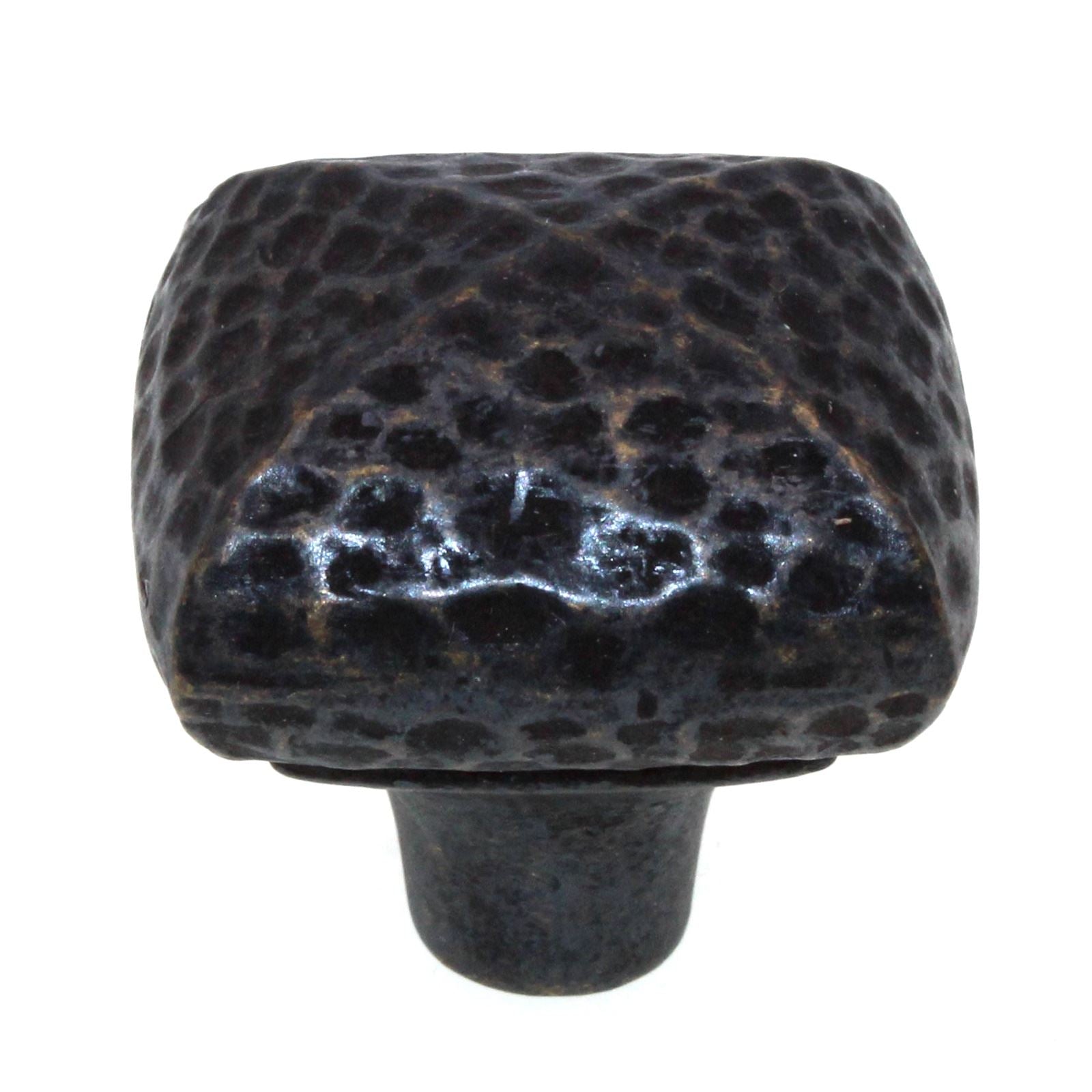 Belwith Mountain Lodge 1 1/4" Square Cabinet Knob Windover Antique P3062-WOA