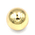 Hickory Hardware Eclectic Polished Brass Round 1 1/4" Knob P307-3