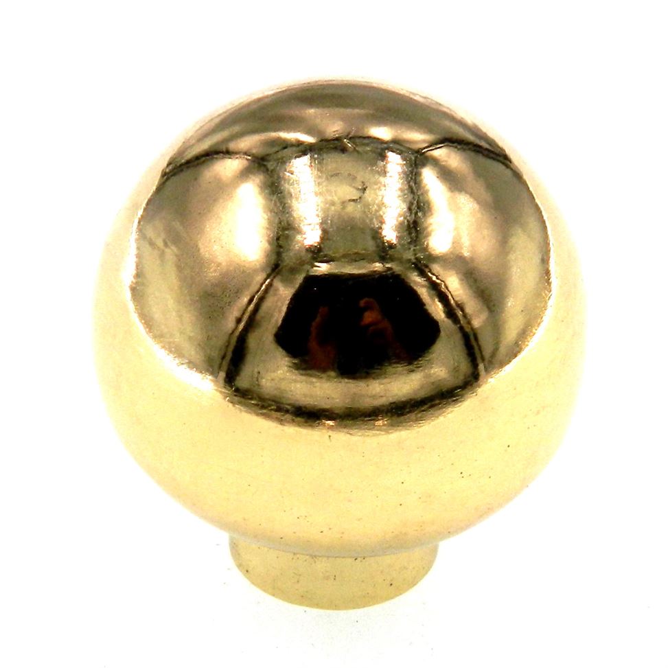 Belwith Cavalier Lancaster Hand Polished 1 1/4" Ball Cabinet Knob P307-LP