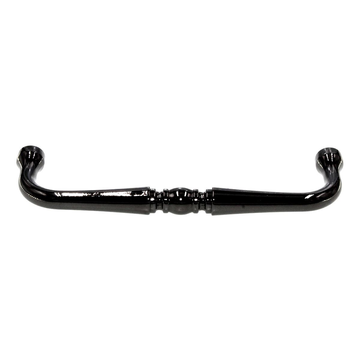 Hickory Hardware Williamsburg 4" Ctr Cabinet Pull Black Nickel Vibed P3076-BLN