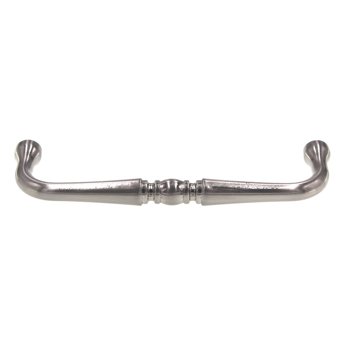 Hickory Hardware Williamsburg 4" Ctr Cabinet Arch Pull Satin Nickel P3076-SN