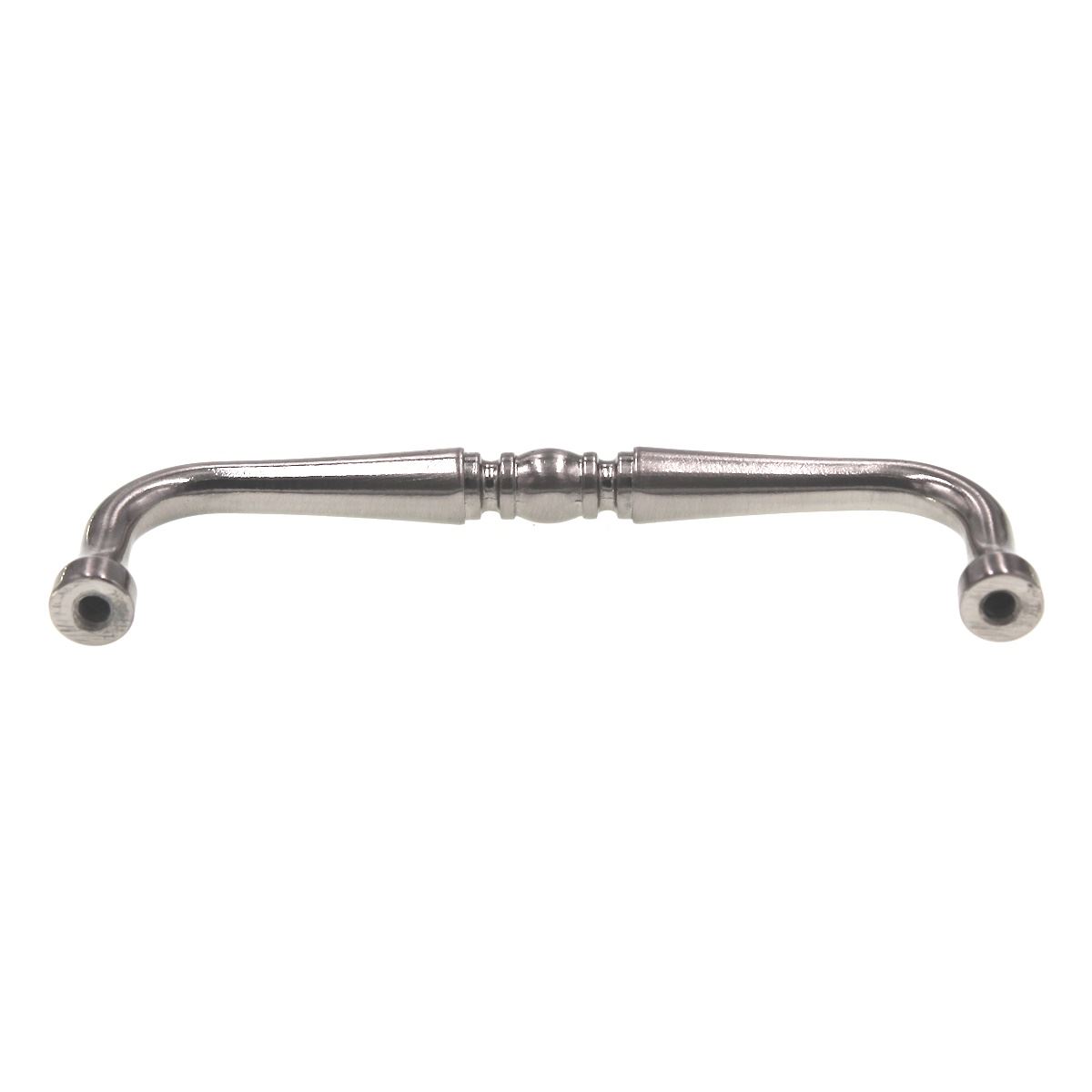 Hickory Hardware Williamsburg 4" Ctr Cabinet Arch Pull Satin Nickel P3076-SN