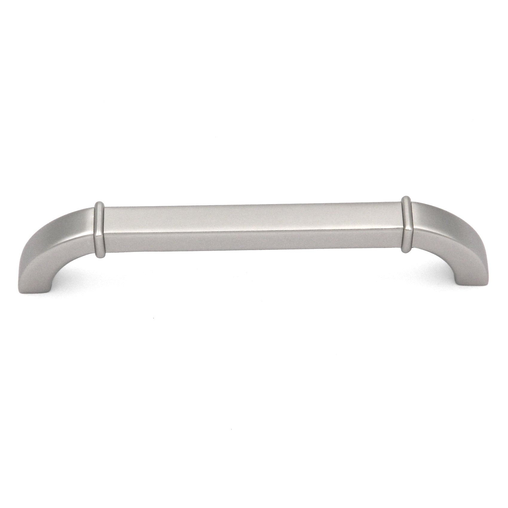 Hickory Vanguard P3082-FN Flat Nickel 5" (128mm)cc Arch Cabinet Handle Pull