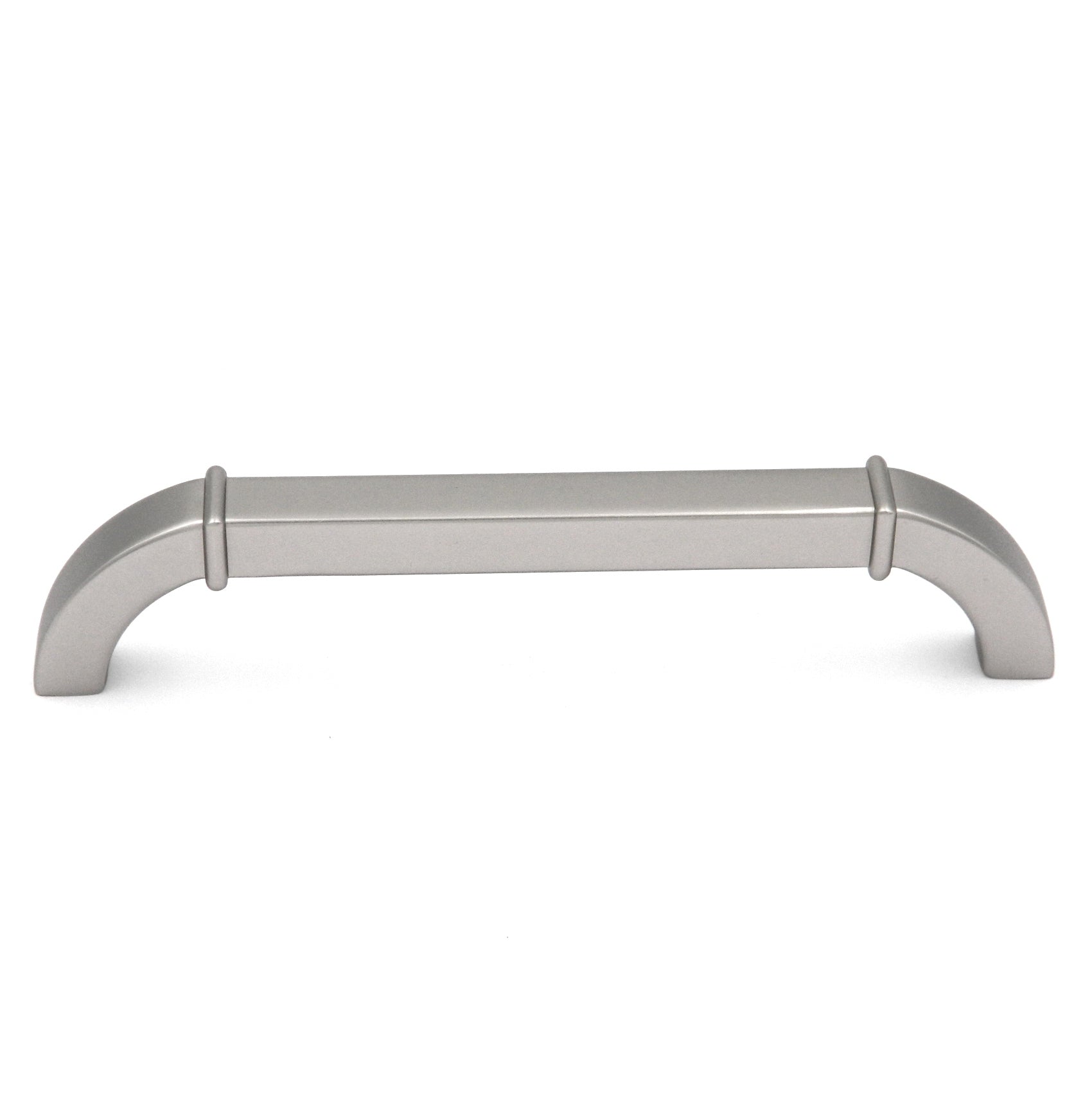 Hickory Vanguard P3082-FN Flat Nickel 5" (128mm)cc Arch Cabinet Handle Pull