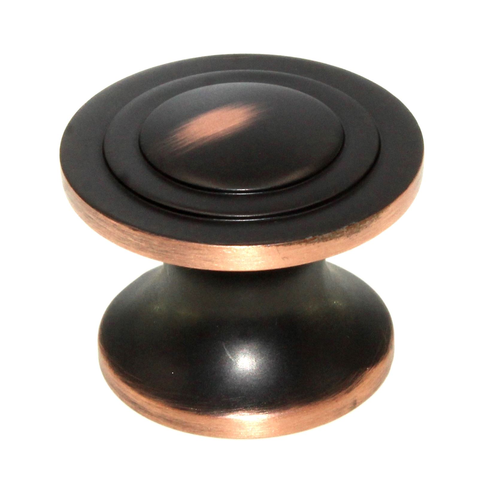 Hickory Hardware Deco 1 1/4" Tiered Cabinet Knob Oil-Rubbed Bronze P3101-OBH