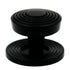 10 Pack Hickory Hardware Encore 1 5/16" Matte Black Round Flat-top Cabinet Knob P3124-MB