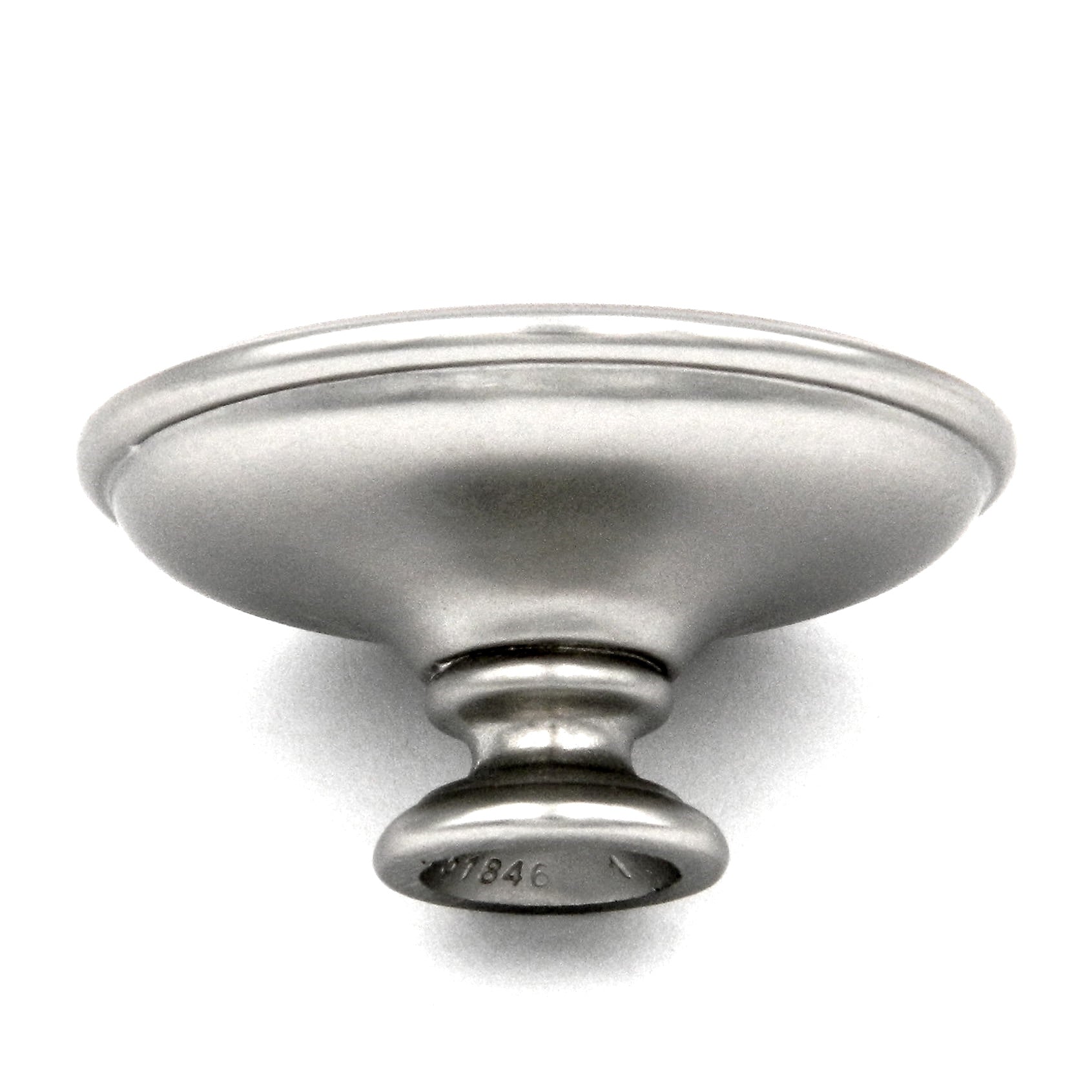 Hickory Hardware Guild 1 5/8" Flat Nickel Round Disc Cabinet Knob P3150-FN