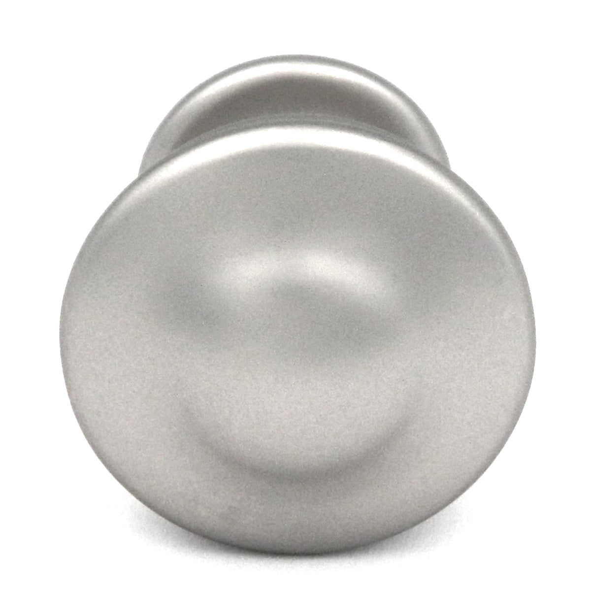 Hickory Hardware Guild 1 1/8" Flat Nickel Round Cabinet Knob P3152-FN