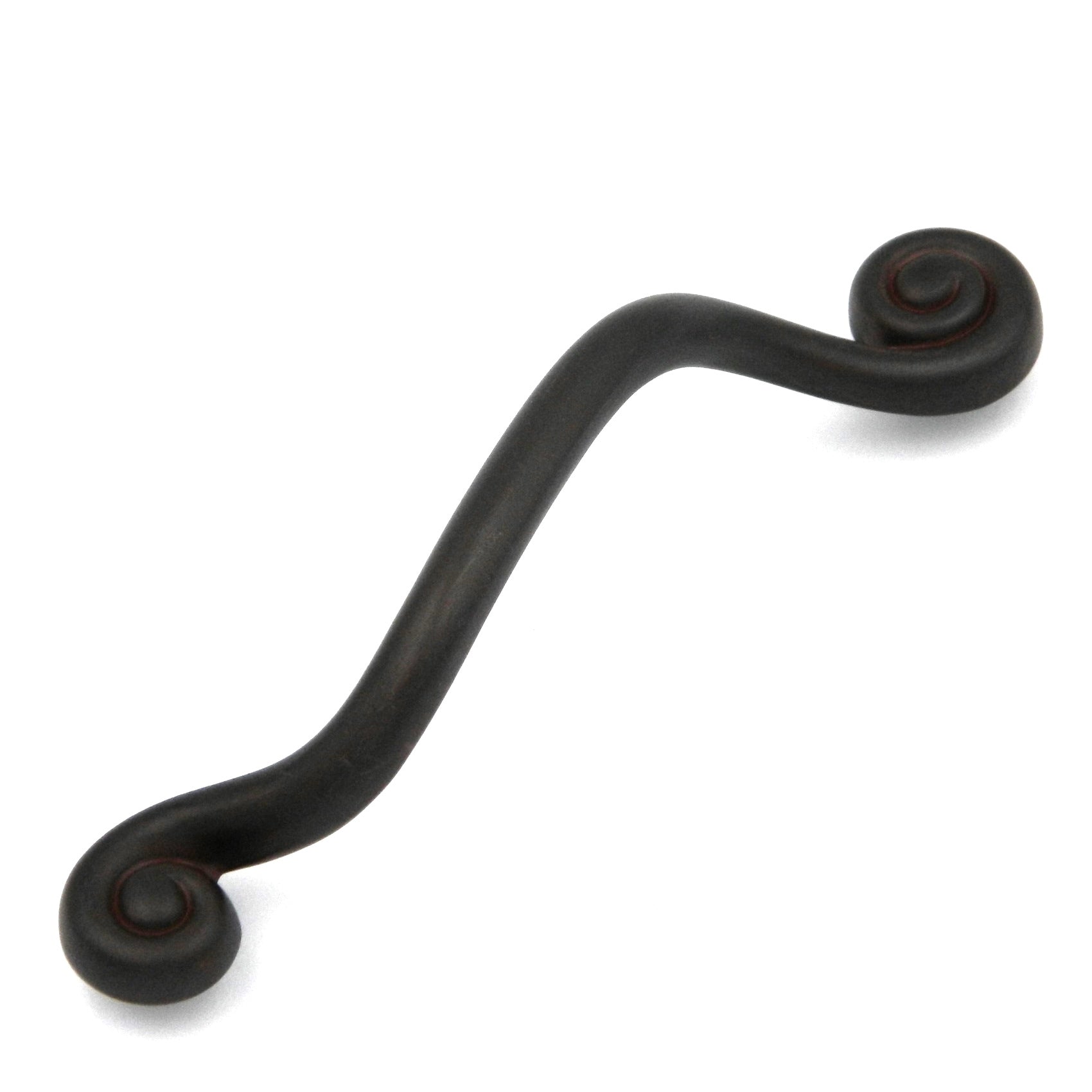 Hickory Cumberland P3161-RI Rustic Iron 5" (128mm)cc Arch Curved Cabinet Handle Pull