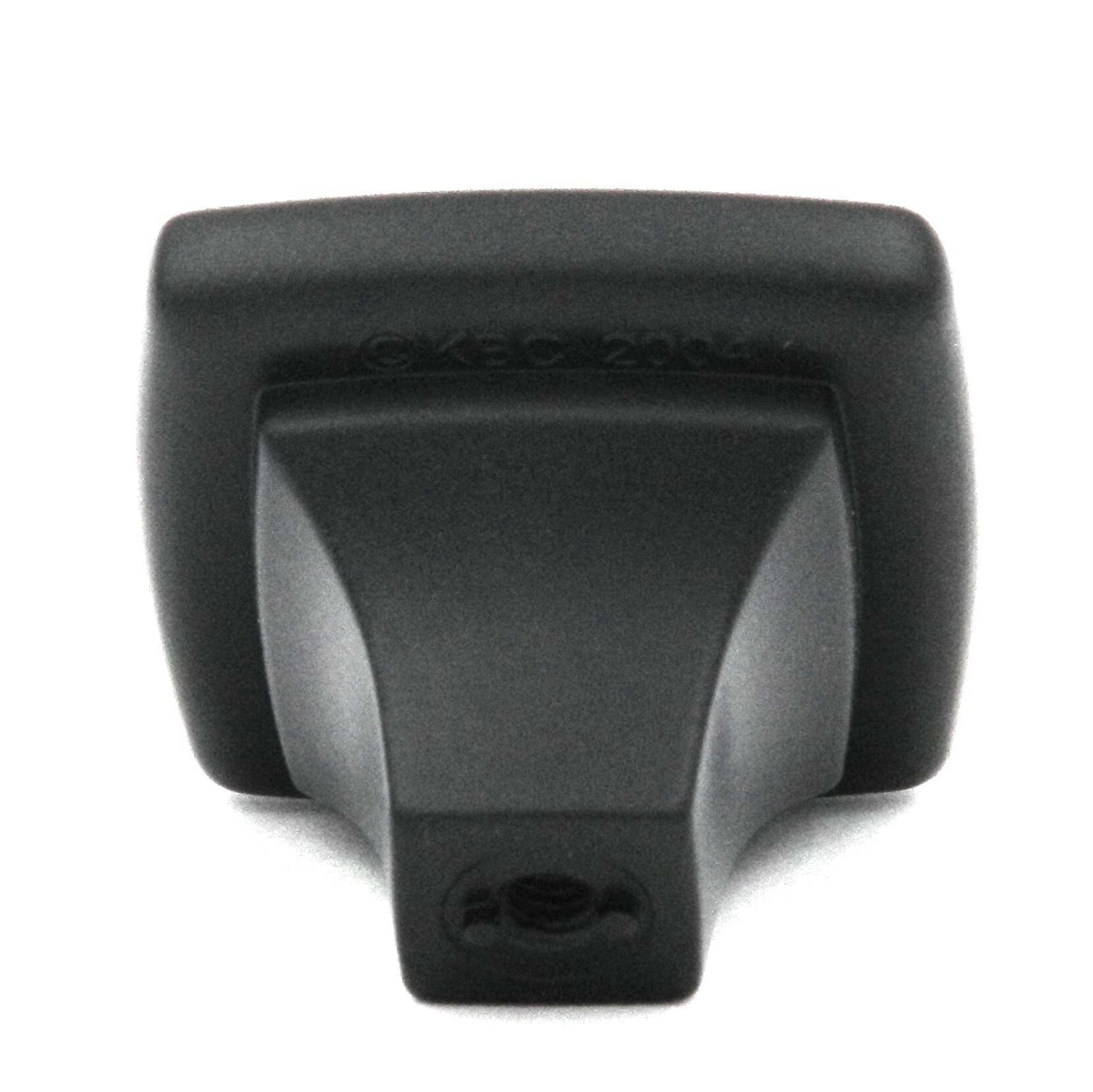 Hickory Hardware Corinth Matte Black Square 1 3/8" Cabinet Knob P3180-MB