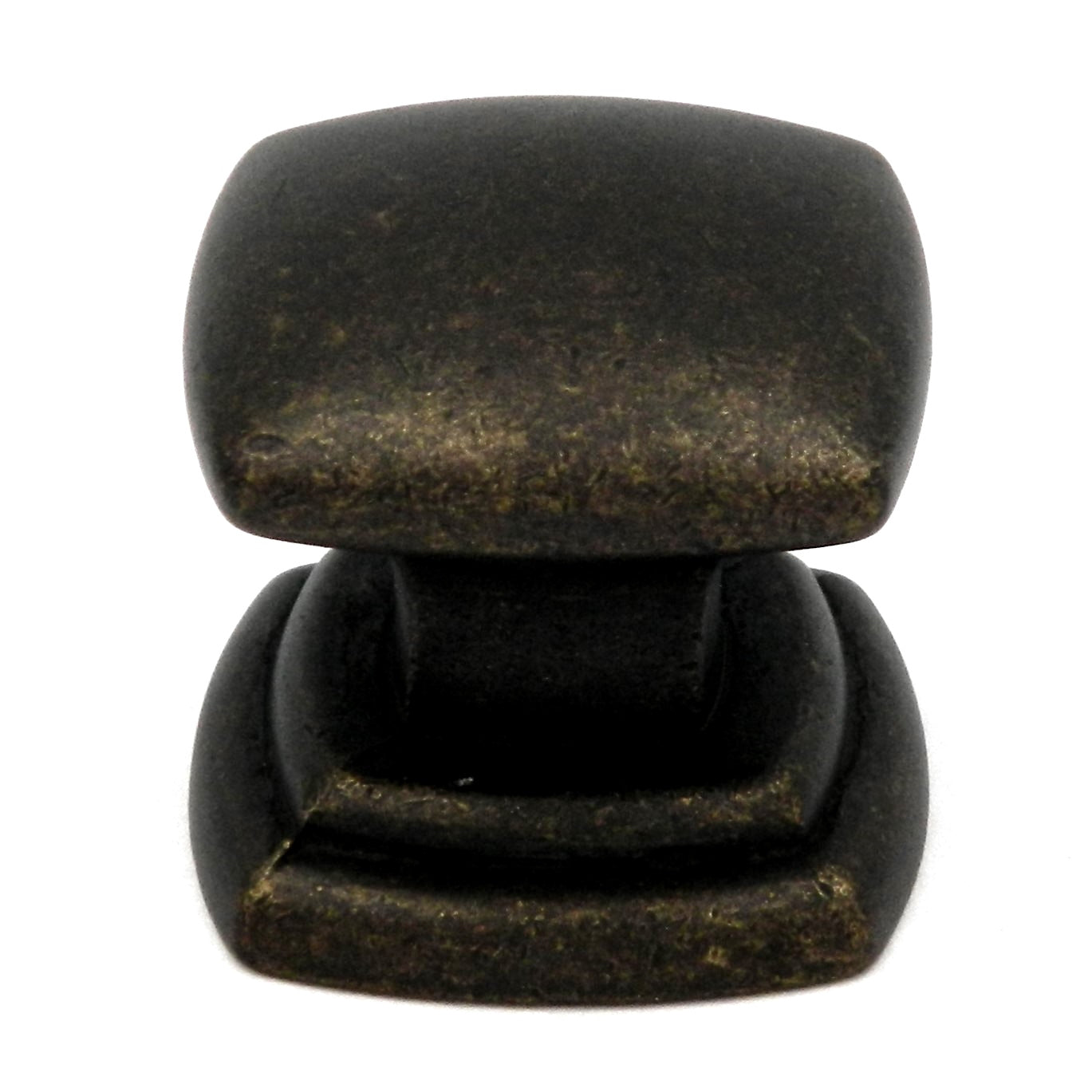 Hickory Hardware Corinth Windover Antique Square 1 1/4" Cabinet Knob P3181-WOA