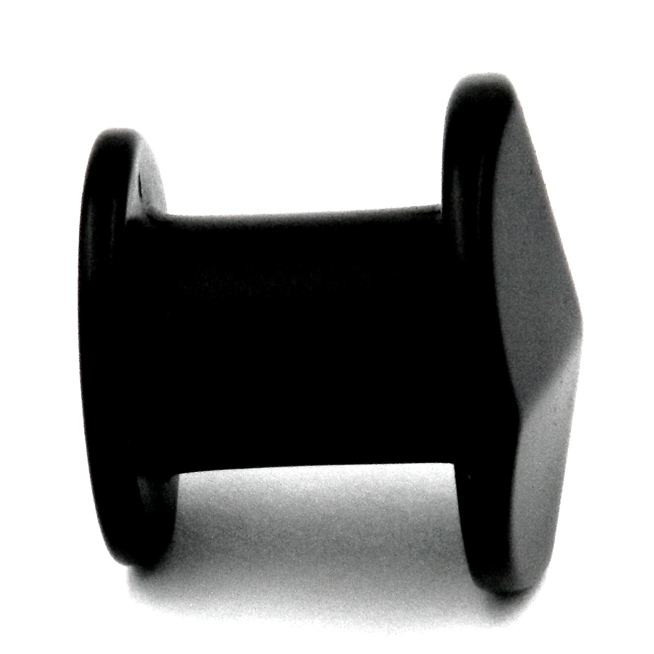 10 Pack Hickory Hardware Corinth 1 3/16" Matte Black Round Cabinet Knob P3184-MB