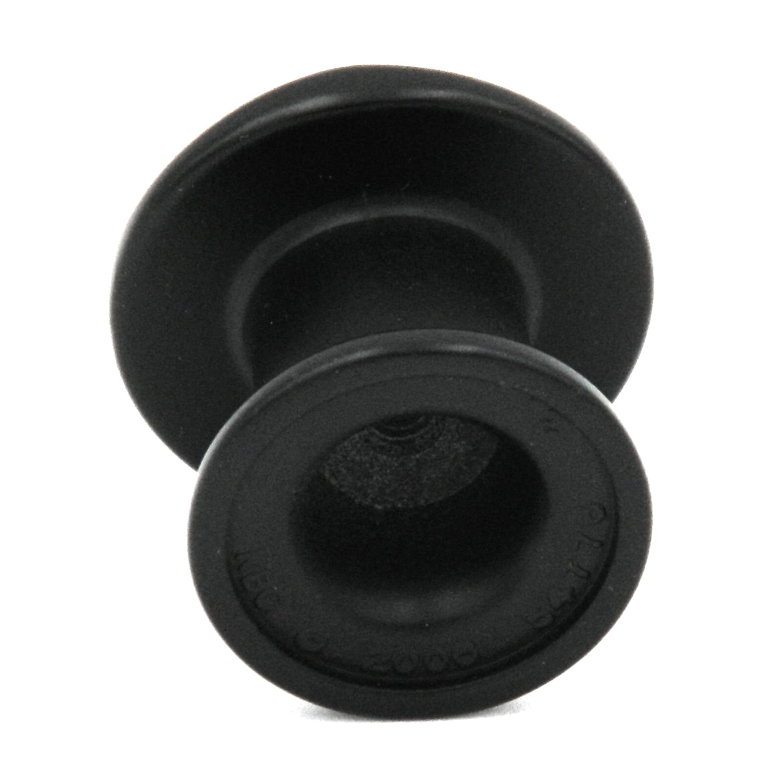 10 Pack Hickory Hardware Corinth 1 3/16" Matte Black Round Cabinet Knob P3184-MB