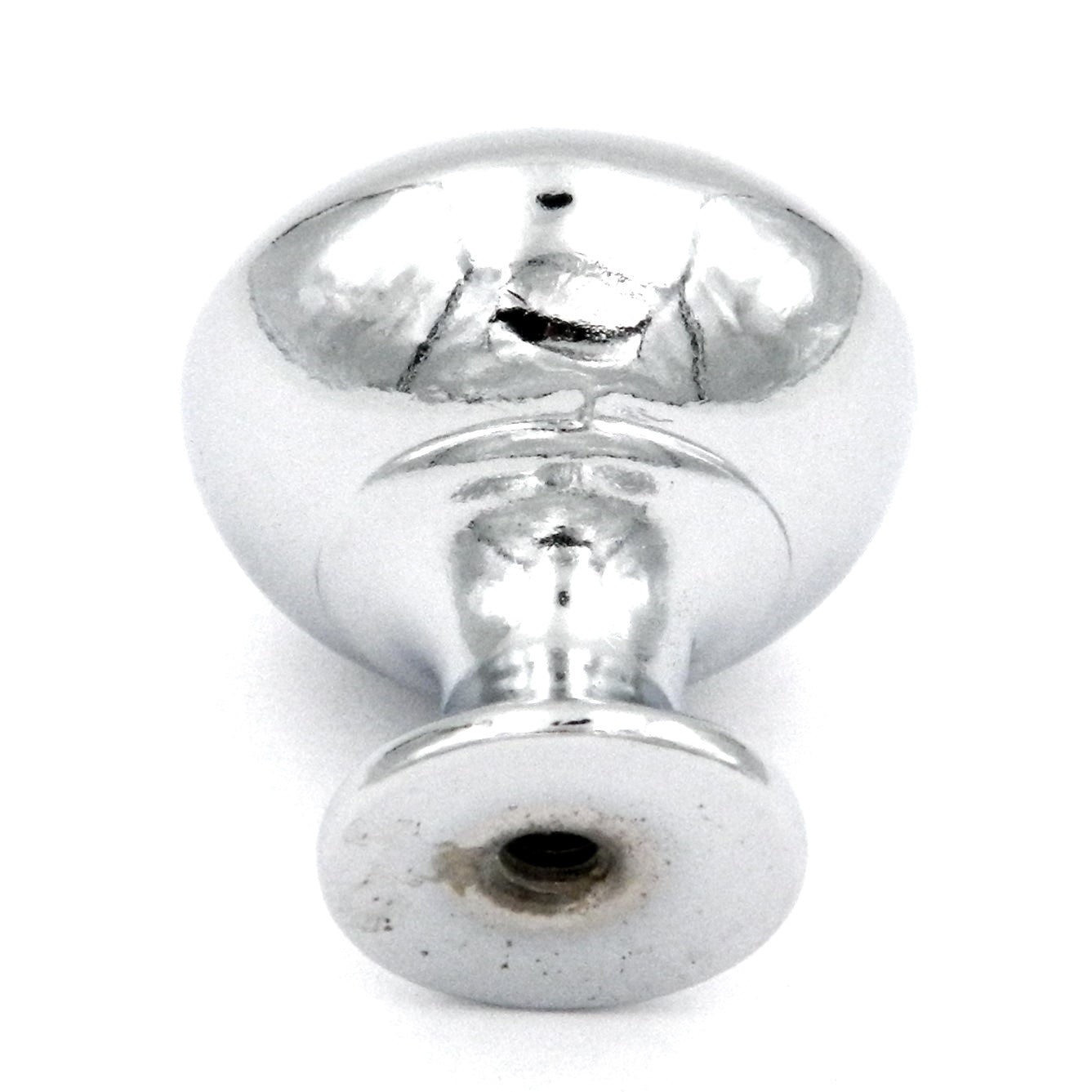 Hickory Hardware Polished Accents Chrome Round 1 1/8" Cabinet Knob P320-26