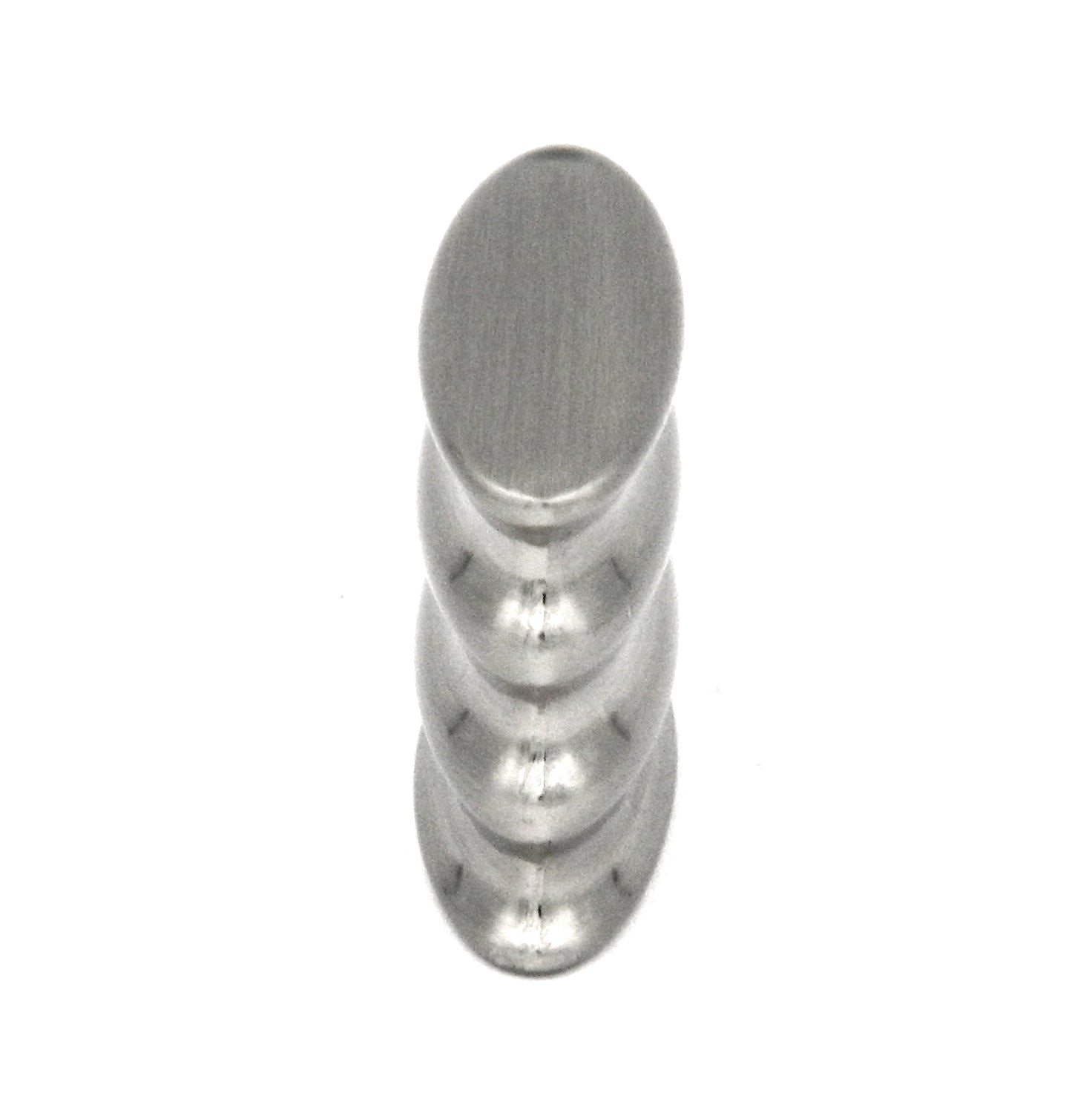 Hickory Hardware P3211-SN Metropolis 5/8"cc Satin Nickel Oval Cabinet Knob Pull