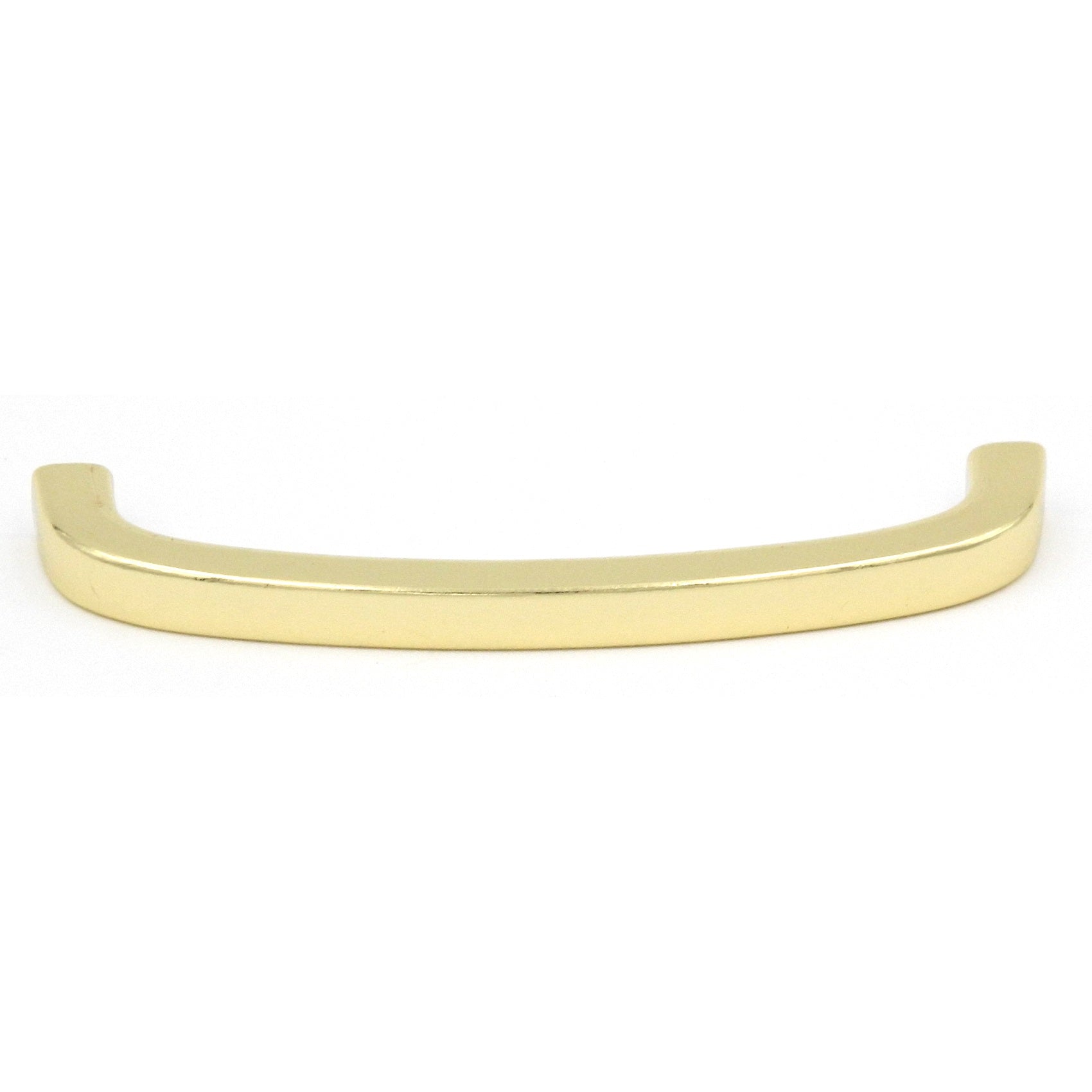 Hickory Hardware Polished Accents Polished Brass Cabinet 3 3/4" (96mm)cc Handle Pull P322-3