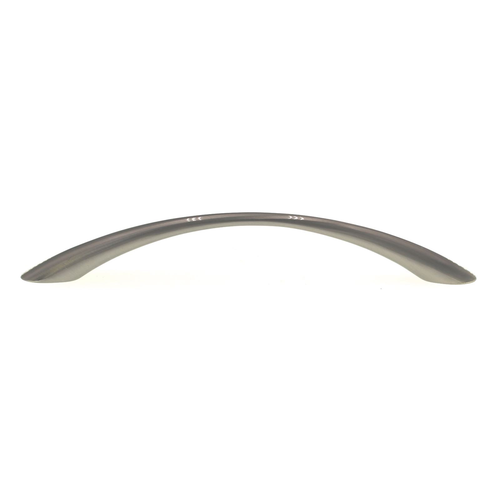 Belwith Metropolis Satin Nickel 6 1/4" (160mm) Ctr. Cabinet Arch Pull P3222-SN