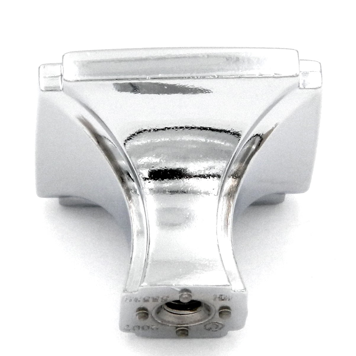 Hickory Hardware Bridges 1 3/16" Chrome Square Ornate Cabinet Knob P3230-CH