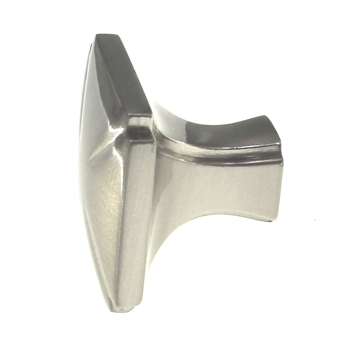 Hickory Hardware Bridges Satin Nickel 1 3/16" Square Cabinet Knob P3230-SN