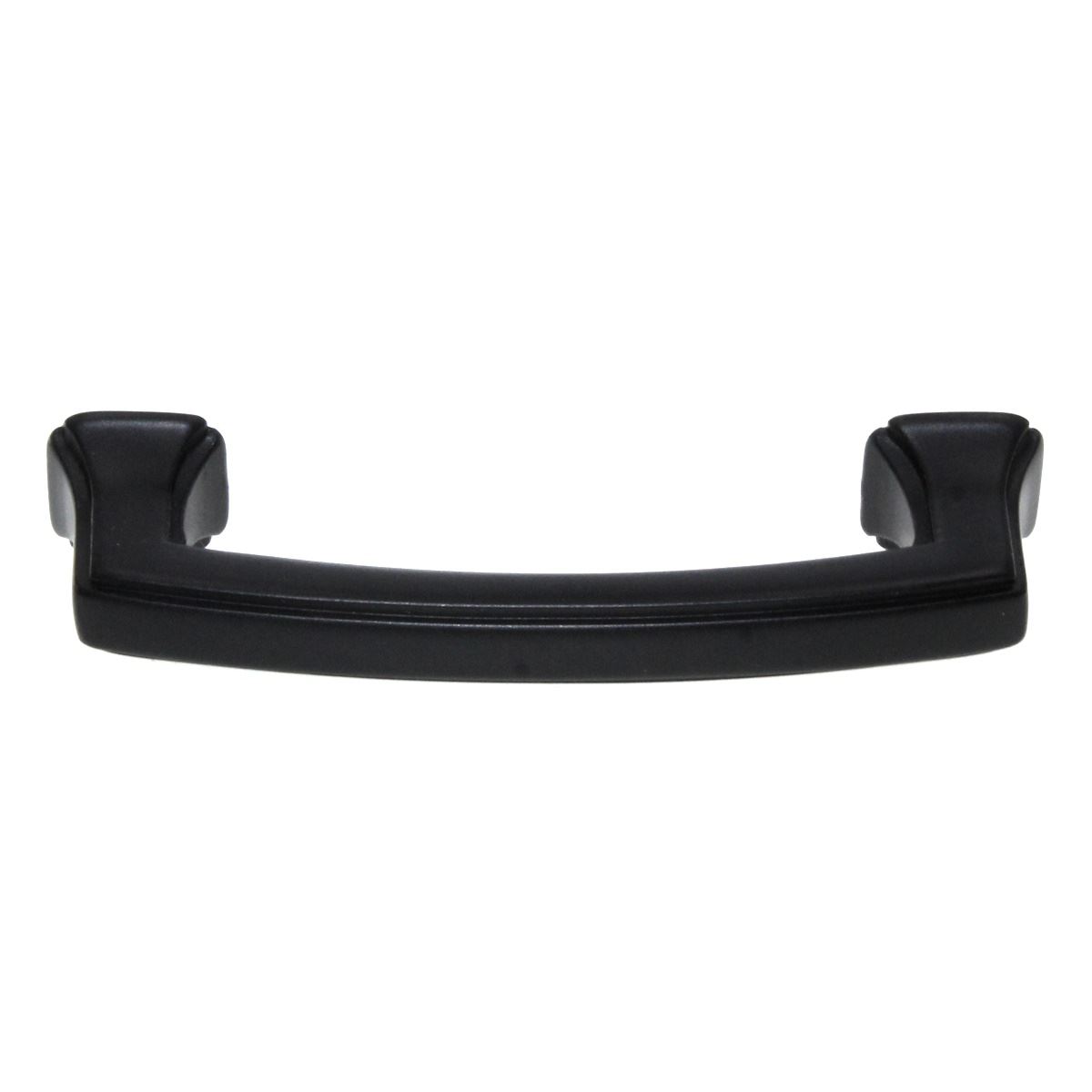 Hickory Hardware Bridges 3" Ctr Cabinet Arch Pull Matte Black P3231-MB