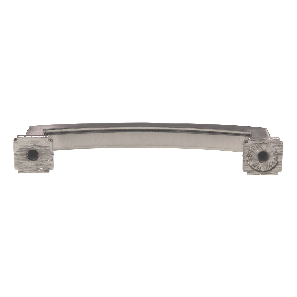 Hickory Hardware Bridges 3 3/4" (96mm) Ctr Cabinet Pull Satin Nickel P3232-SN