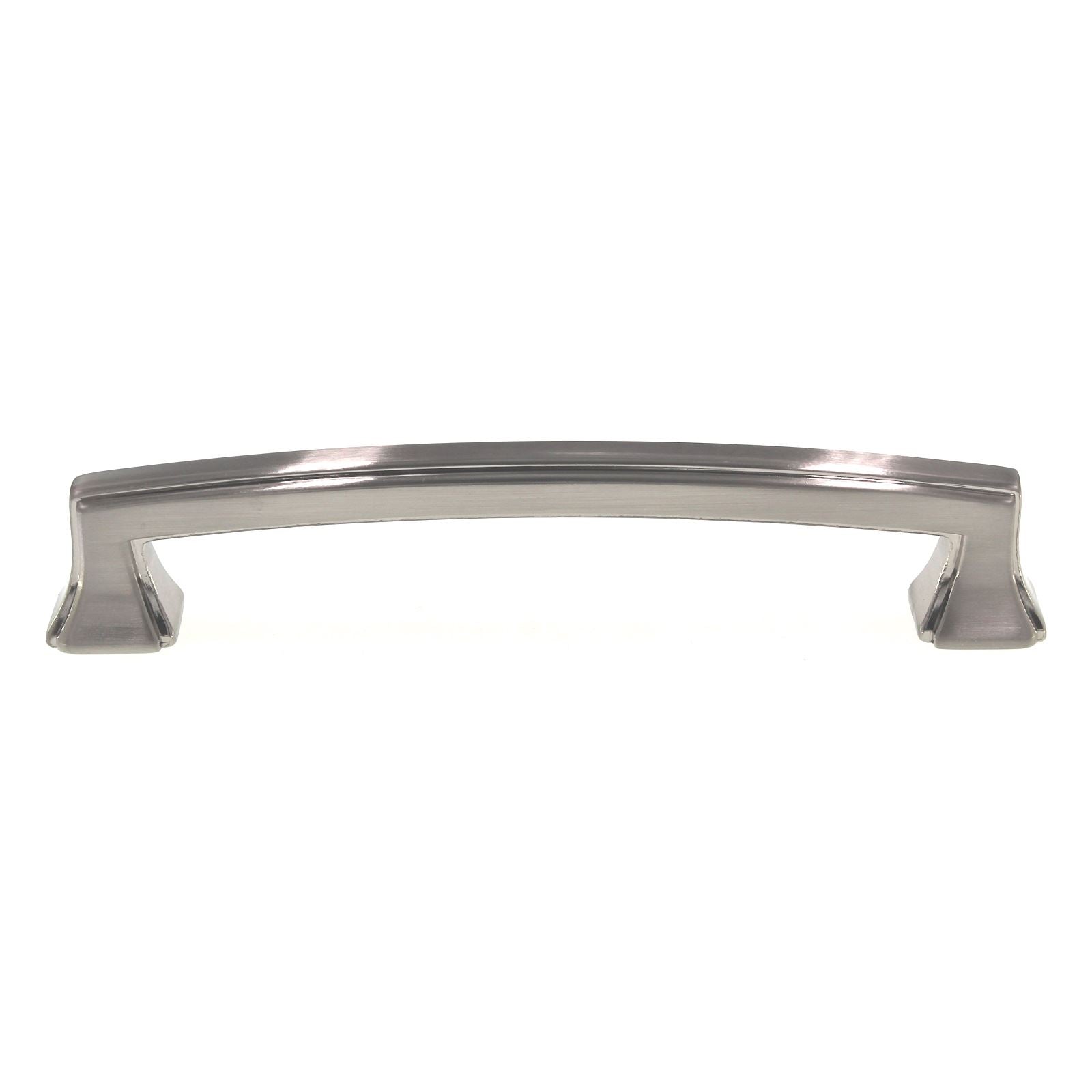 Hickory Hardware Bridges 5" (128mm) Ctr Cabinet Arch Pull Satin Nickel P3233-SN